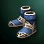 Blue Wolf Boots (Robe)